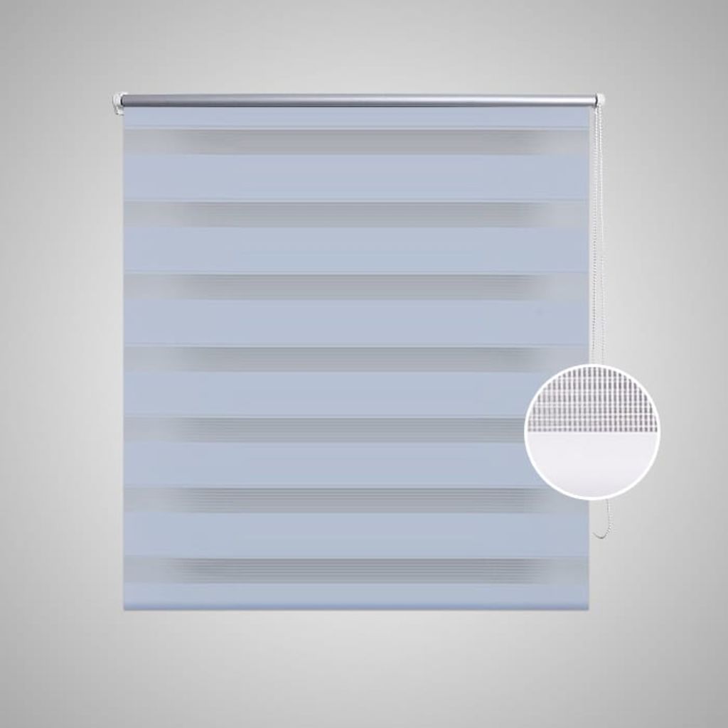 Zebra Blind 140 x 175 cm White- Window Blinds & Shades - HomeShopIreland - Home Shop Ireland - Window Blinds & Shades - Zebra Blind 140 x 175 cm White