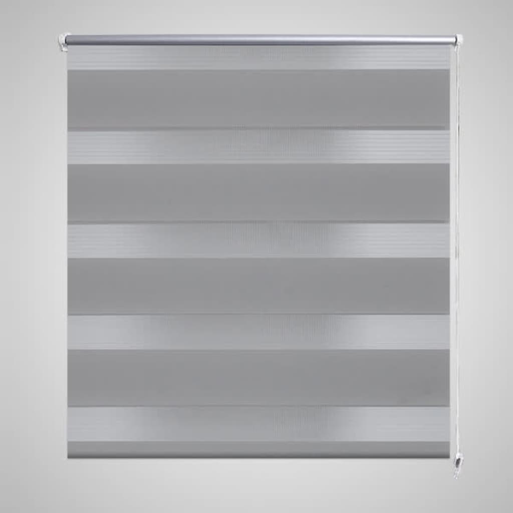Zebra Blind 140 x 175 cm Grey- Window Blinds & Shades - HomeShopIreland - Home Shop Ireland - Window Blinds & Shades - Zebra Blind 140 x 175 cm Grey