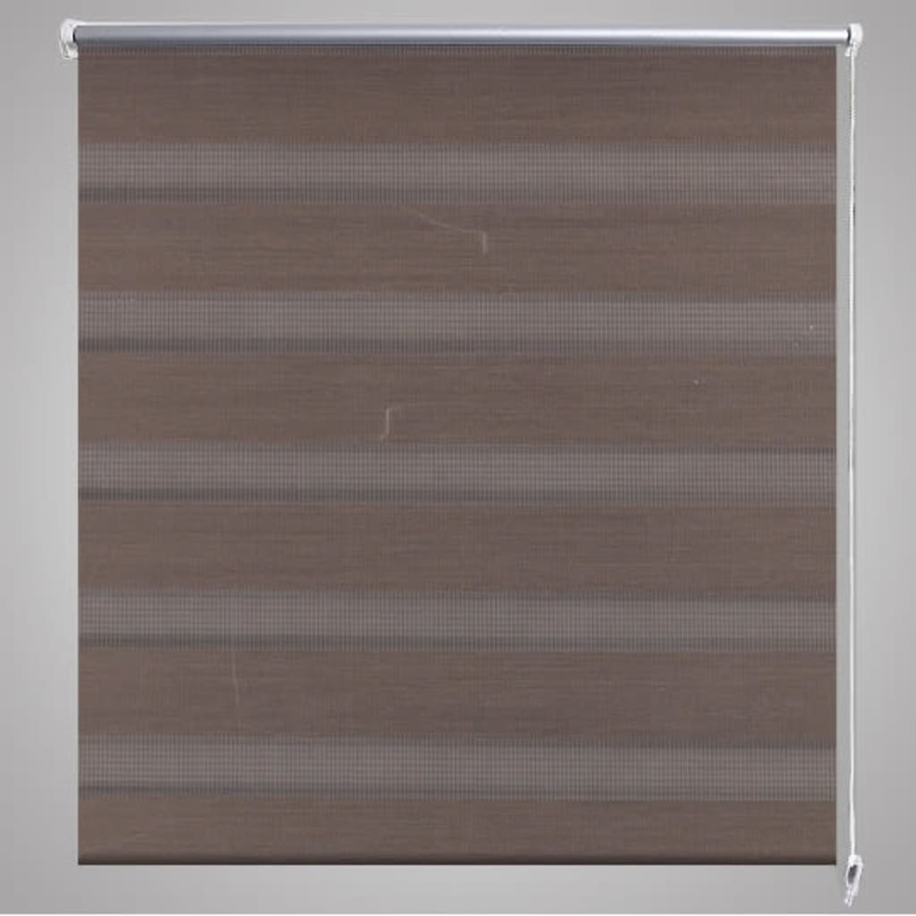 Zebra Blind 140 x 175 cm Coffee- Window Blinds & Shades - HomeShopIreland - Home Shop Ireland - Window Blinds & Shades - Zebra Blind 140 x 175 cm Coffee