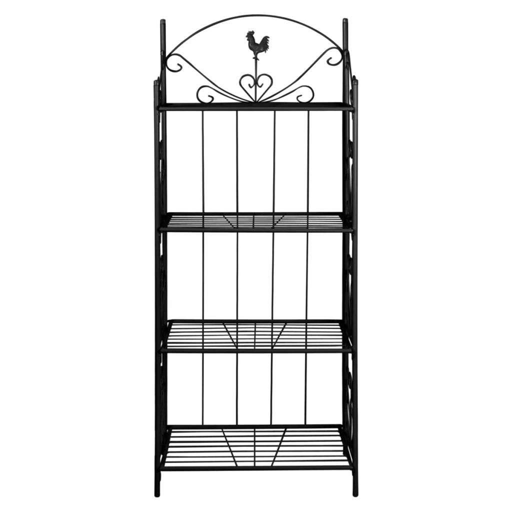 Plant Rack Square Black- Plant Stands - HomeShopIreland - Home Shop Ireland - Plant Stands - Plant Rack Square Black