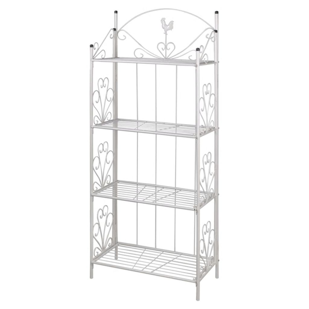 Plant Rack Square White- Plant Stands - HomeShopIreland - Home Shop Ireland - Plant Stands - Plant Rack Square White