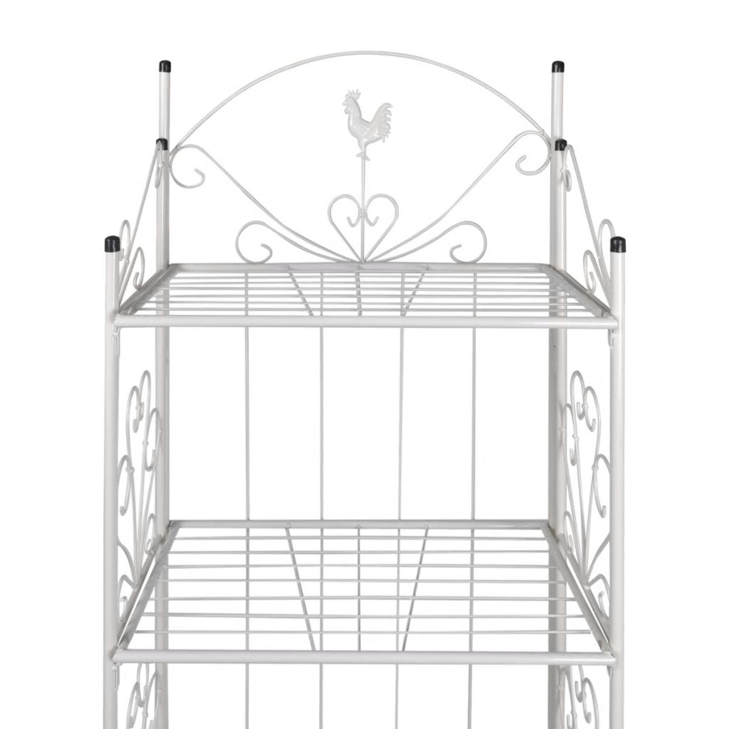 Plant Rack Square White- Plant Stands - HomeShopIreland - Home Shop Ireland - Plant Stands - Plant Rack Square White