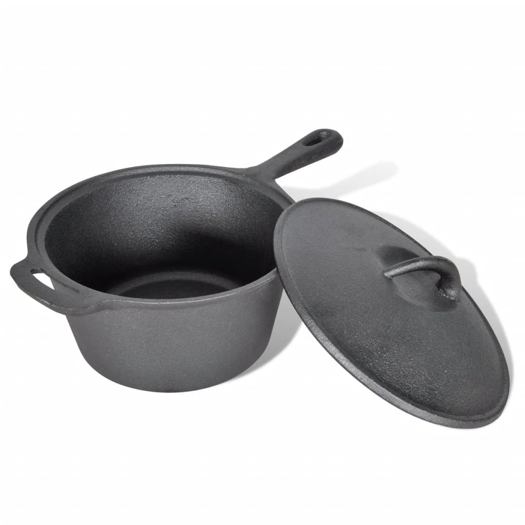 Dutch Oven Set 9pcs- Dutch Ovens - HomeShopIreland - Home Shop Ireland - Dutch Ovens - Dutch Oven Set 9pcs