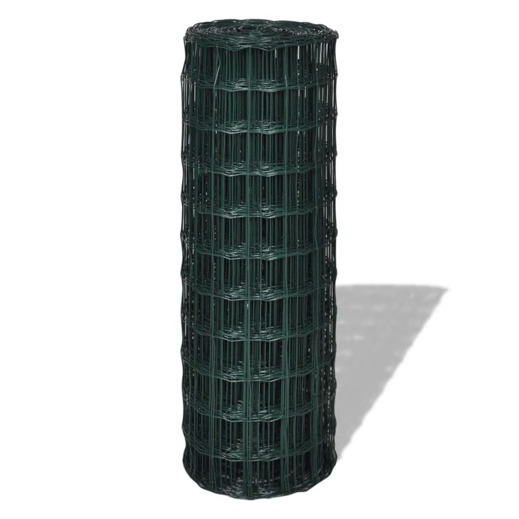 Euro Fence Steel 10x1.2 m Green- Fence Panels - HomeShopIreland - Home Shop Ireland - Fence Panels - Euro Fence Steel 10x1.2 m Green