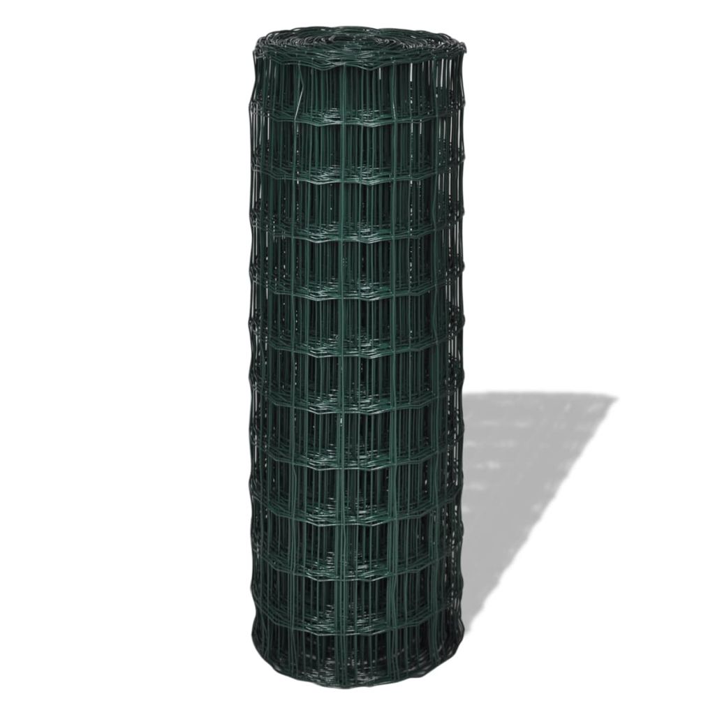 Euro Fence Steel 25x0.8 m Green- Fence Panels - HomeShopIreland - Home Shop Ireland - Fence Panels - Euro Fence Steel 25x0.8 m Green