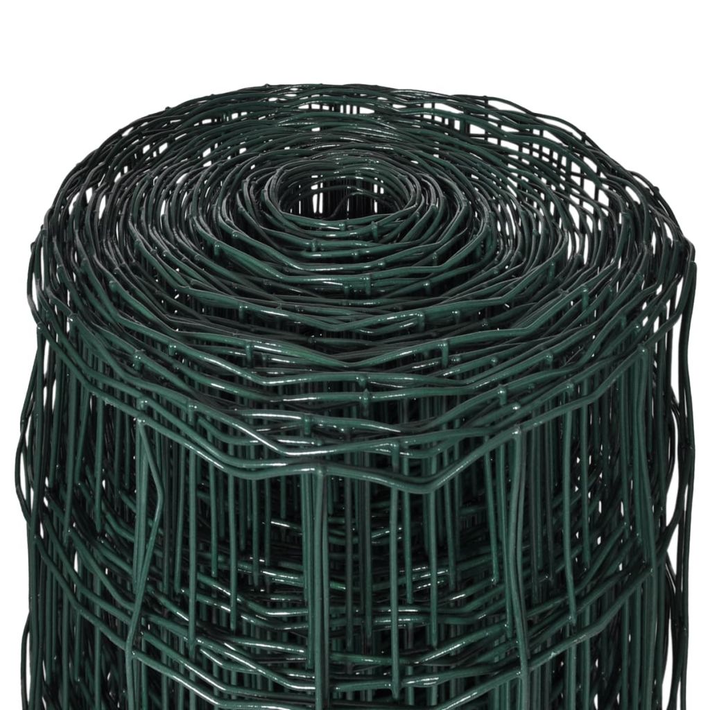Euro Fence Steel 25x0.8 m Green- Fence Panels - HomeShopIreland - Home Shop Ireland - Fence Panels - Euro Fence Steel 25x0.8 m Green