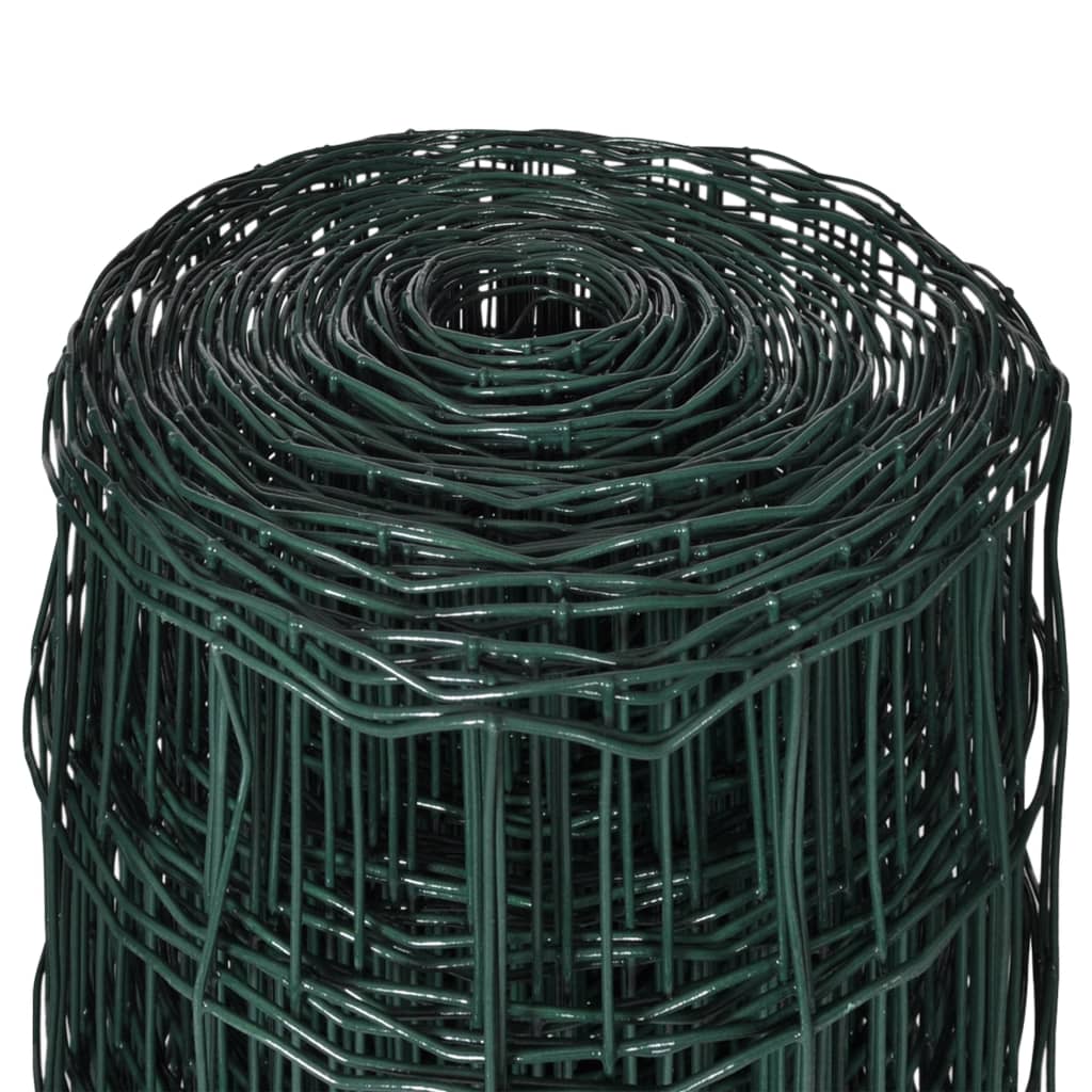 Euro Fence Steel 10x0.8 m Green- Fence Panels - HomeShopIreland - Home Shop Ireland - Fence Panels - Euro Fence Steel 10x0.8 m Green
