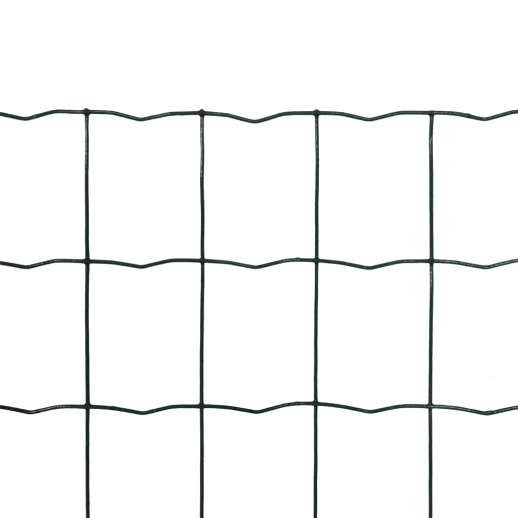 Euro Fence Steel 10x1.0 m Green- Fence Panels - HomeShopIreland - Home Shop Ireland - Fence Panels - Euro Fence Steel 10x1.0 m Green