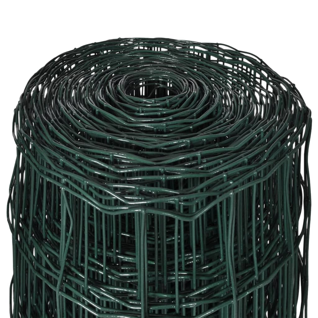 Euro Fence Steel 25x1.0 m Green- Fence Panels - HomeShopIreland - Home Shop Ireland - Fence Panels - Euro Fence Steel 25x1.0 m Green