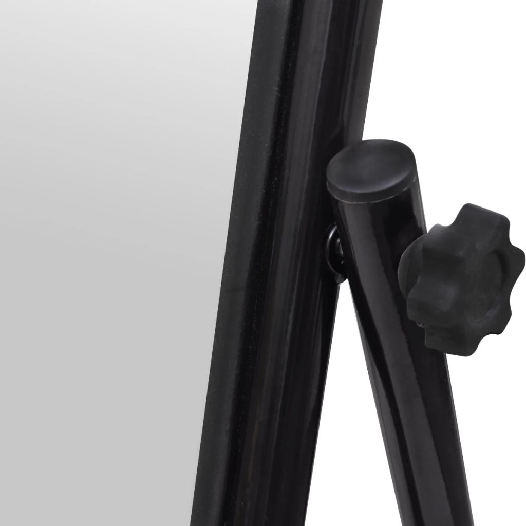 Free Standing Floor Mirror Full Length Rectangular Black- Mirrors - HomeShopIreland - Home Shop Ireland - Mirrors - Free Standing Floor Mirror Full Length Rectangular Black