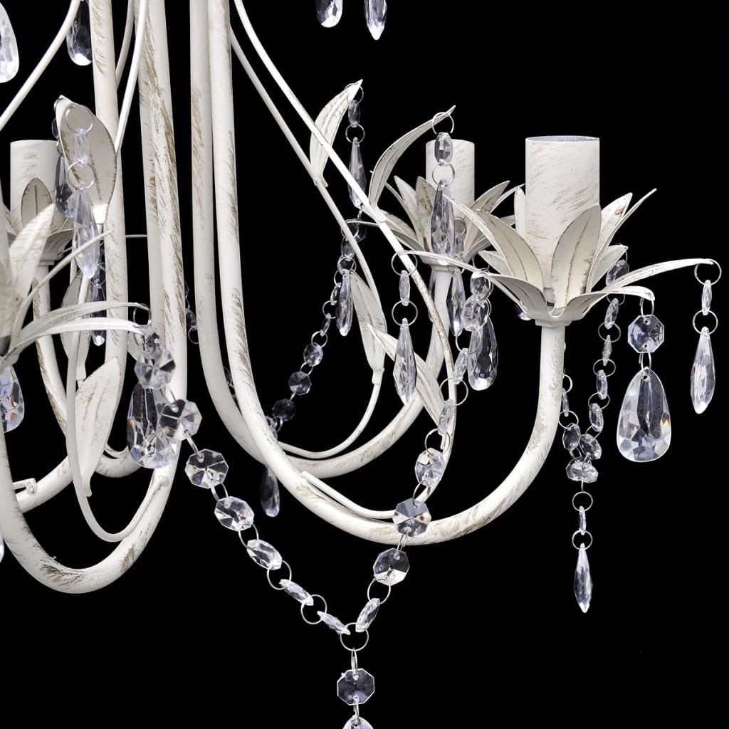 Crystal Pendant Ceiling Lamp Chandelier Elegant 5 Bulb Sockets- Chandeliers - HomeShopIreland - Home Shop Ireland - Chandeliers - Crystal Pendant Ceiling Lamp Chandelier Elegant 5 Bulb Sockets
