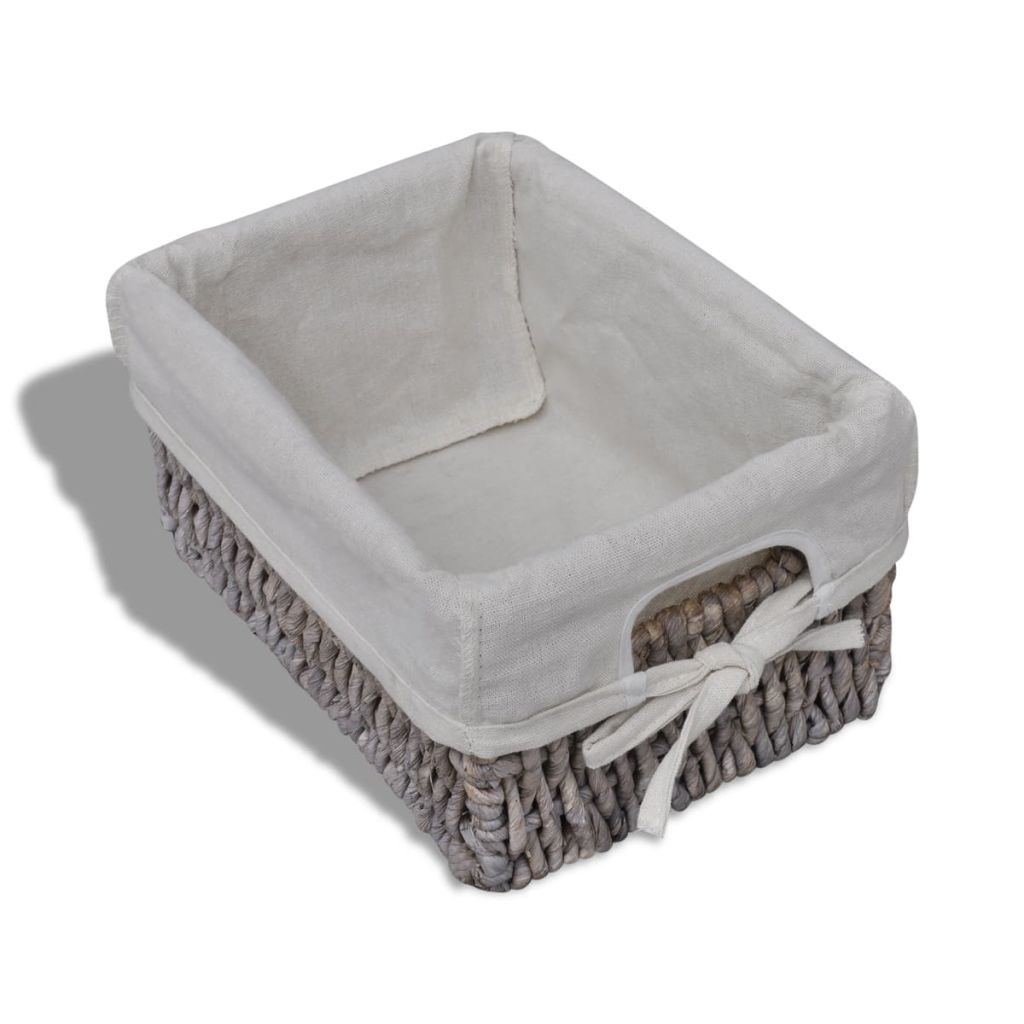 Wooden Storage Rack 3 Weaving Baskets Brown- Storage Cabinets & Lockers - HomeShopIreland - Home Shop Ireland - Storage Cabinets & Lockers - Wooden Storage Rack 3 Weaving Baskets Brown
