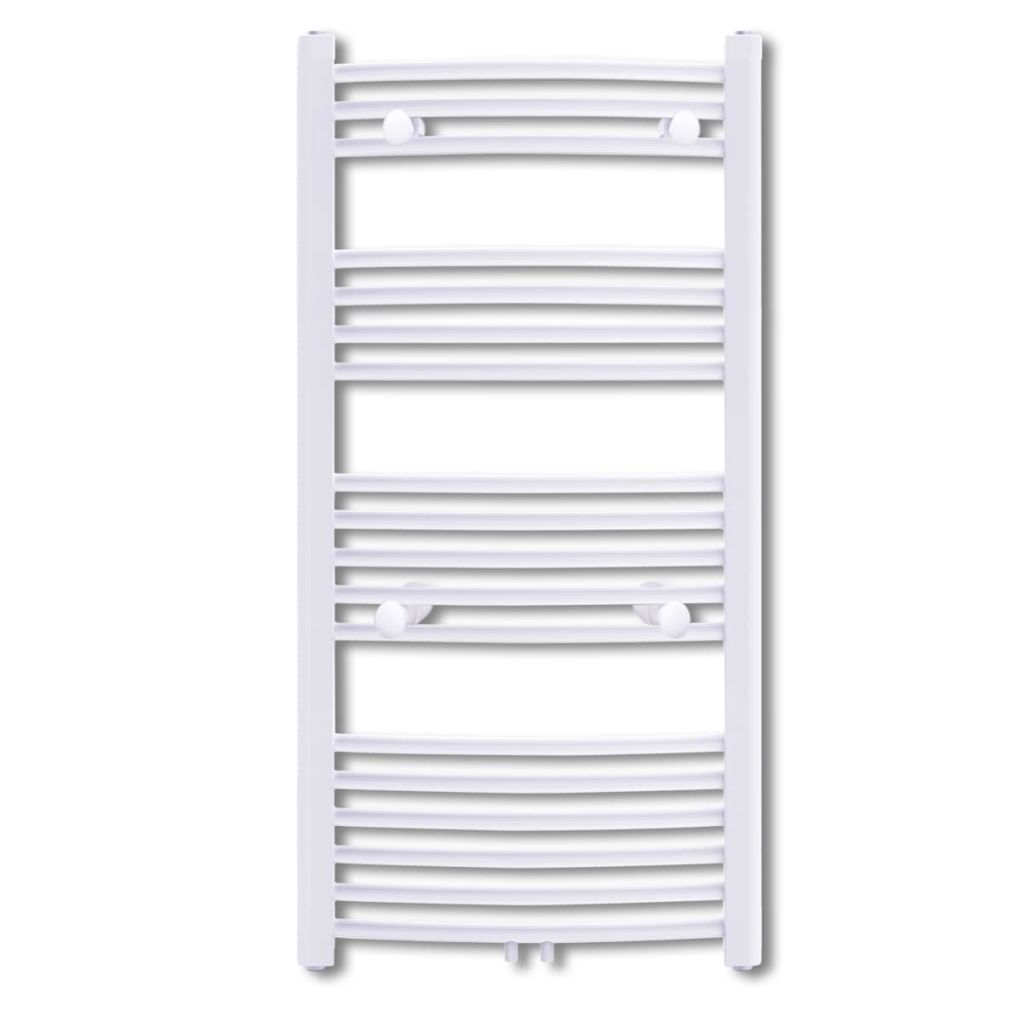 Bathroom Radiator Central Heating Towel Rail Curve 500 x 1160 mm- Heating Radiators - HomeShopIreland - Home Shop Ireland - Heating Radiators - Bathroom Radiator Central Heating Towel Rail Curve 500 x 1160 mm