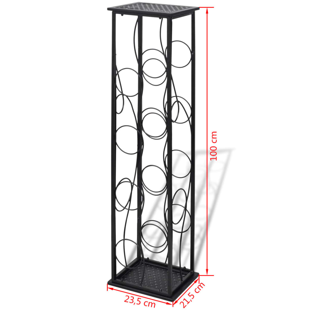 Wine Rack for 8 Bottles Metal- Wine Racks - HomeShopIreland - Home Shop Ireland - Wine Racks - Wine Rack for 8 Bottles Metal