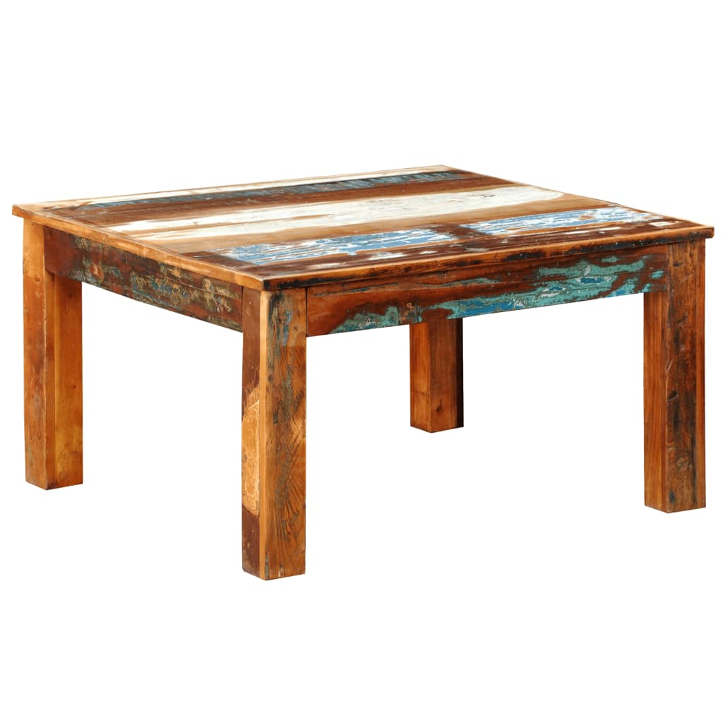 Coffee Table Square Reclaimed Wood- Coffee Tables - HomeShopIreland - Home Shop Ireland - Coffee Tables - Coffee Table Square Reclaimed Wood