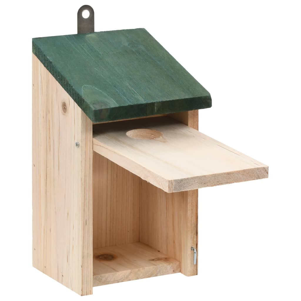 Bird Houses 4 pcs Wood 12x12x22 cm- Birdhouses - HomeShopIreland - Home Shop Ireland - Birdhouses - Bird Houses 4 pcs Wood 12x12x22 cm