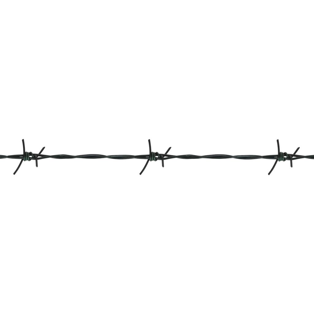 Barbed Wire Entanglement Wire Green Wire Roll 100 m- Chain, Wire & Rope - HomeShopIreland - Home Shop Ireland - Chain, Wire & Rope - Barbed Wire Entanglement Wire Green Wire Roll 100 m
