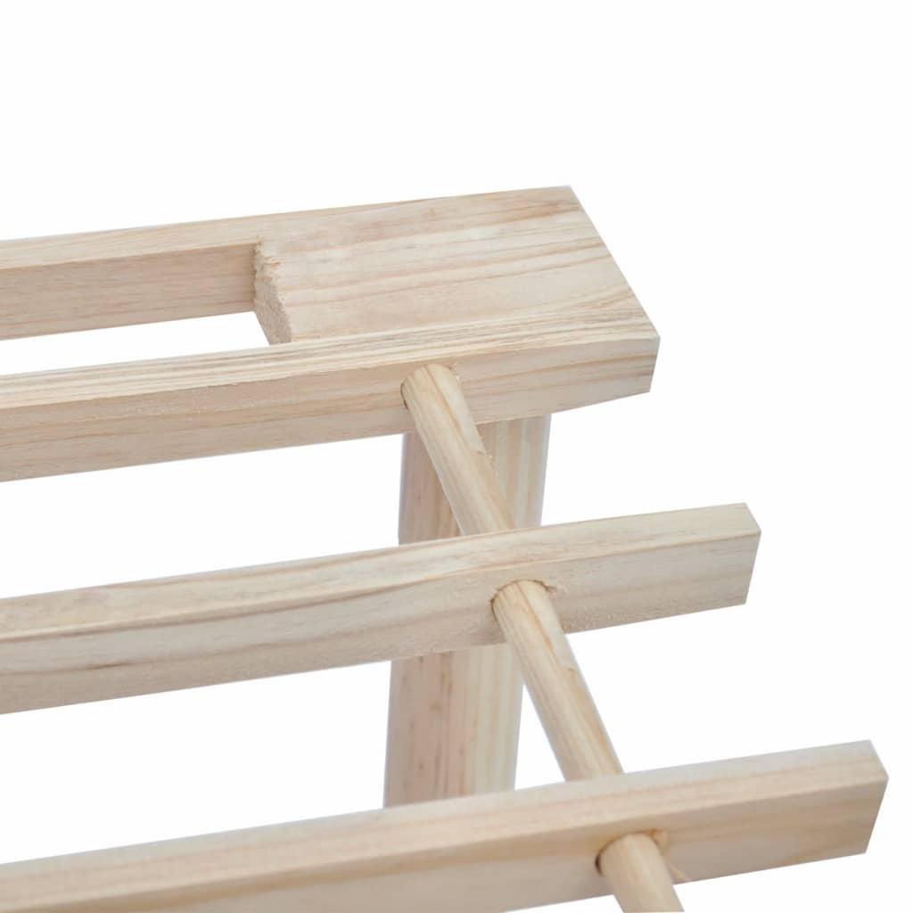 3-Tier Shoe Racks 2 pcs Solid Fir Wood- Shoe Racks & Organisers - HomeShopIreland - Home Shop Ireland - Shoe Racks & Organisers - 3-Tier Shoe Racks 2 pcs Solid Fir Wood