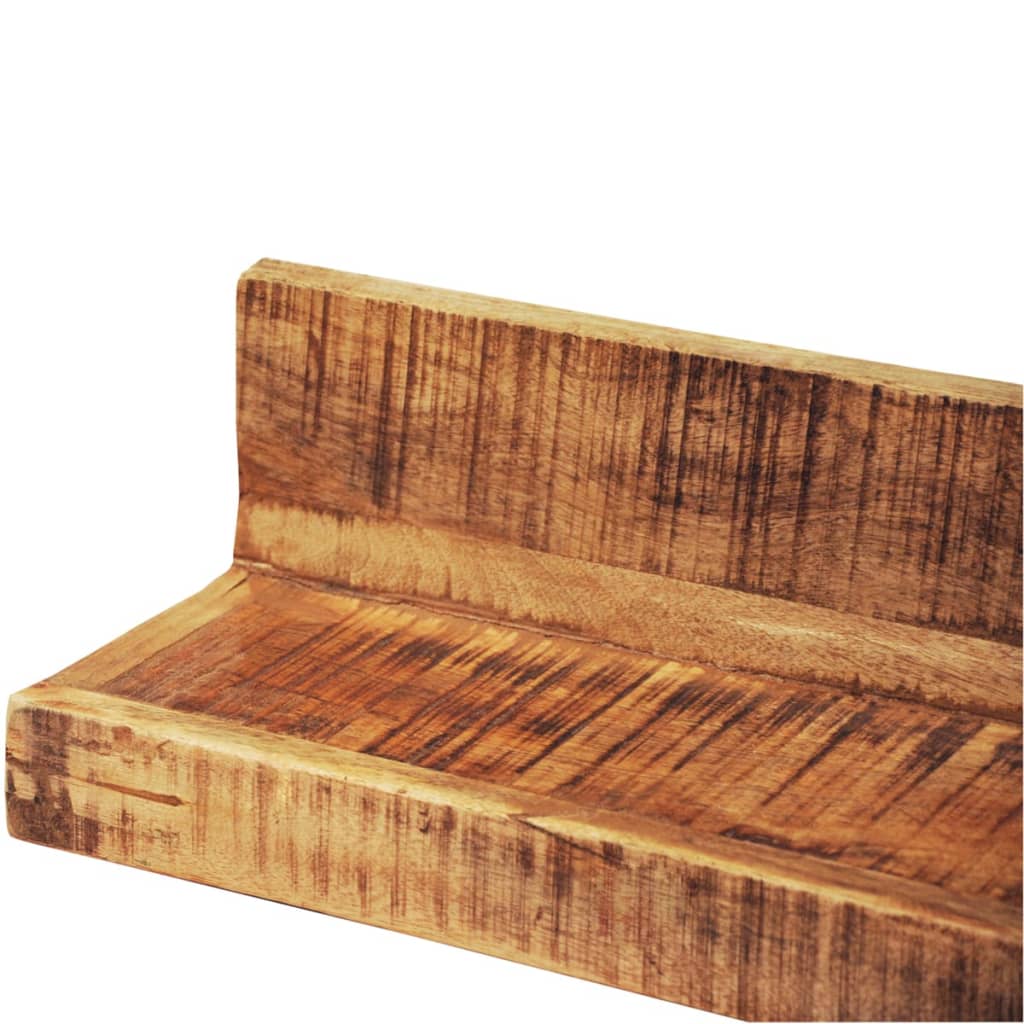 Display Shelf 2 pcs Solid Wood Wall-Mounted- Wall Shelves & Ledges - HomeShopIreland - Home Shop Ireland - Wall Shelves & Ledges - Display Shelf 2 pcs Solid Wood Wall-Mounted