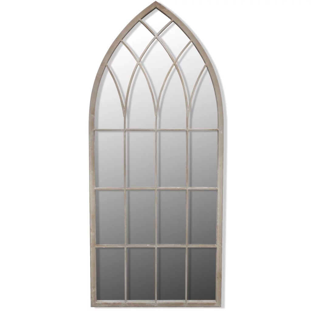 Gothic Arch Garden Mirror 50x115 cm for Indoor and Outdoor Use- Outdoor Structures - HomeShopIreland - Home Shop Ireland - Outdoor Structures - Gothic Arch Garden Mirror 50x115 cm for Indoor and Outdoor Use