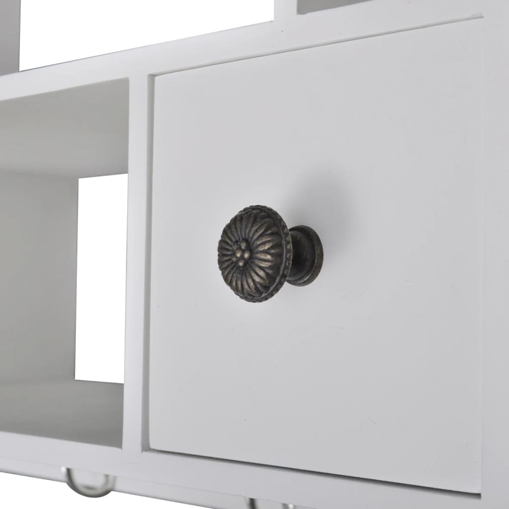 Wooden Kitchen Wall Cabinet White- Kitchen Cabinets - HomeShopIreland - Home Shop Ireland - Kitchen Cabinets - Wooden Kitchen Wall Cabinet White