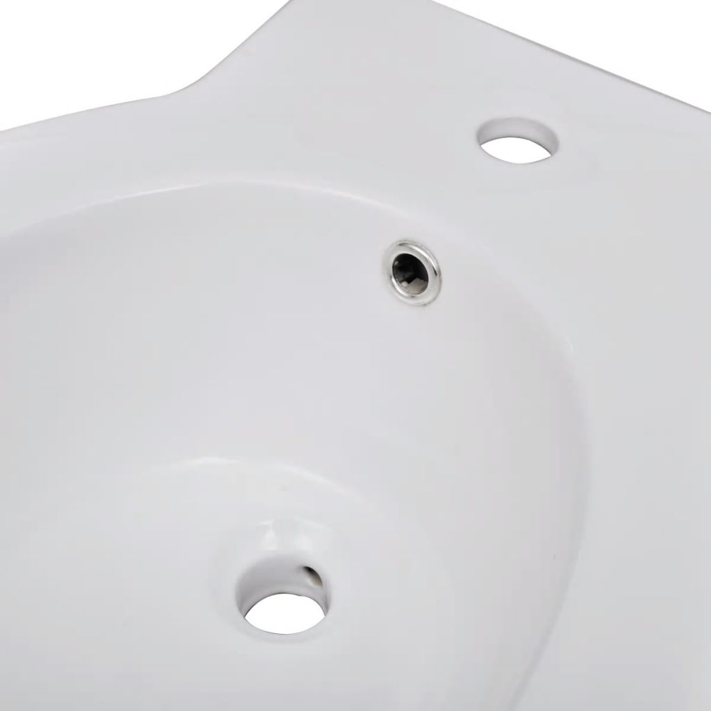 White Ceramic Toilet & Bidet Set- Toilets & Bidets - HomeShopIreland - Home Shop Ireland - Toilets & Bidets - White Ceramic Toilet & Bidet Set