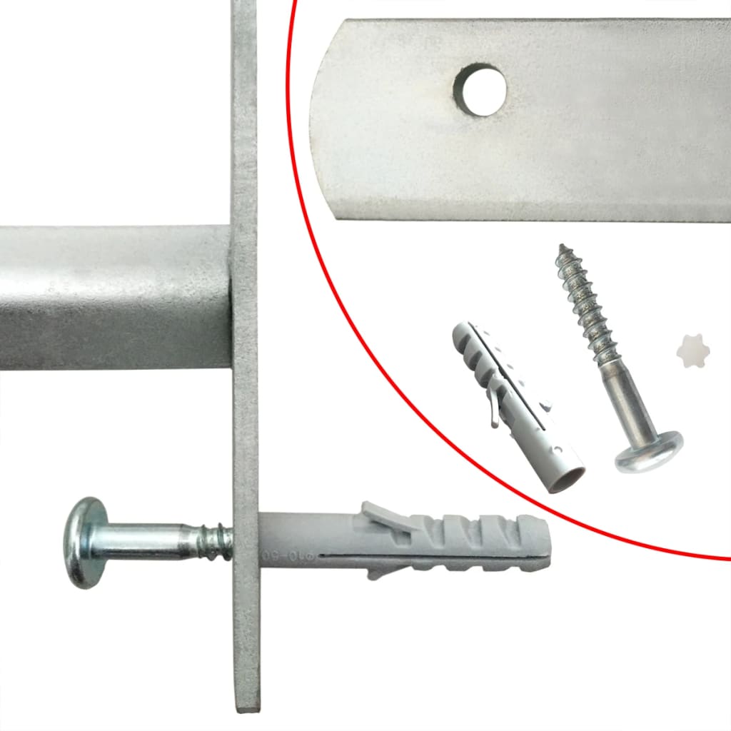 Adjustable Security Grille for Windows with 4 Crossbars 500-650 mm- Windows - HomeShopIreland - Home Shop Ireland - Windows - Adjustable Security Grille for Windows with 4 Crossbars 500-650 mm