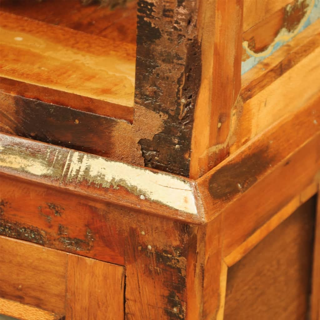 Vintage Style Reclaimed Solid Wood Bookshelf- Bookcases & Standing Shelves - HomeShopIreland - Home Shop Ireland - Bookcases & Standing Shelves - Vintage Style Reclaimed Solid Wood Bookshelf