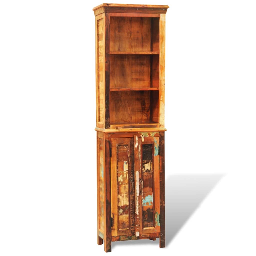 Vintage Style Reclaimed Solid Wood Bookshelf- Bookcases & Standing Shelves - HomeShopIreland - Home Shop Ireland - Bookcases & Standing Shelves - Vintage Style Reclaimed Solid Wood Bookshelf