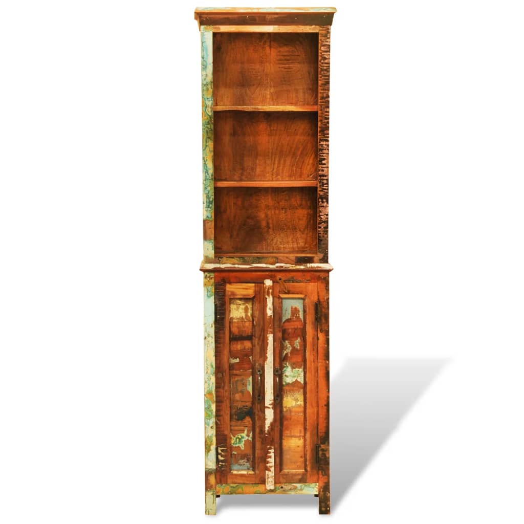 Vintage Style Reclaimed Solid Wood Bookshelf- Bookcases & Standing Shelves - HomeShopIreland - Home Shop Ireland - Bookcases & Standing Shelves - Vintage Style Reclaimed Solid Wood Bookshelf