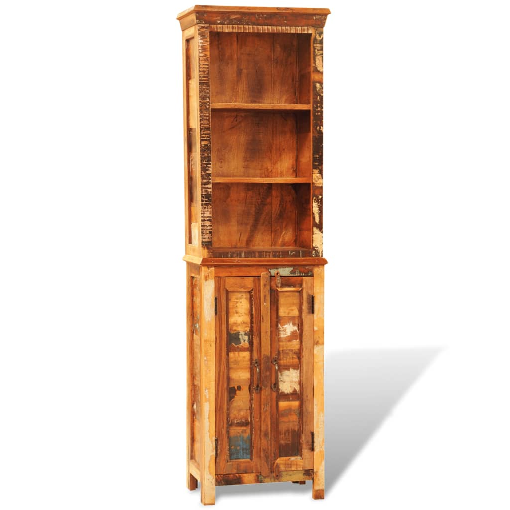 Vintage Style Reclaimed Solid Wood Bookshelf- Bookcases & Standing Shelves - HomeShopIreland - Home Shop Ireland - Bookcases & Standing Shelves - Vintage Style Reclaimed Solid Wood Bookshelf