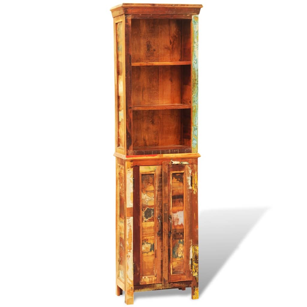 Vintage Style Reclaimed Solid Wood Bookshelf- Bookcases & Standing Shelves - HomeShopIreland - Home Shop Ireland - Bookcases & Standing Shelves - Vintage Style Reclaimed Solid Wood Bookshelf