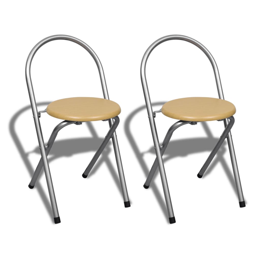 Foldable Breakfast Bar Set with 2 Chairs- Kitchen & Dining Furniture Sets - HomeShopIreland - Home Shop Ireland - Kitchen & Dining Furniture Sets - Foldable Breakfast Bar Set with 2 Chairs