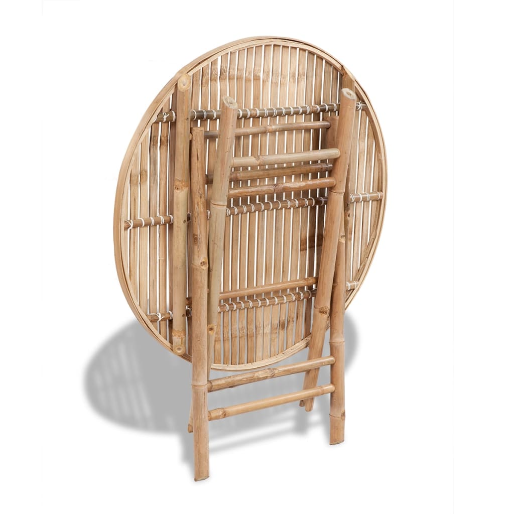 5 Piece Folding Outdoor Dining Set Bamboo- Outdoor Furniture Sets - HomeShopIreland - Home Shop Ireland - Outdoor Furniture Sets - 5 Piece Folding Outdoor Dining Set Bamboo