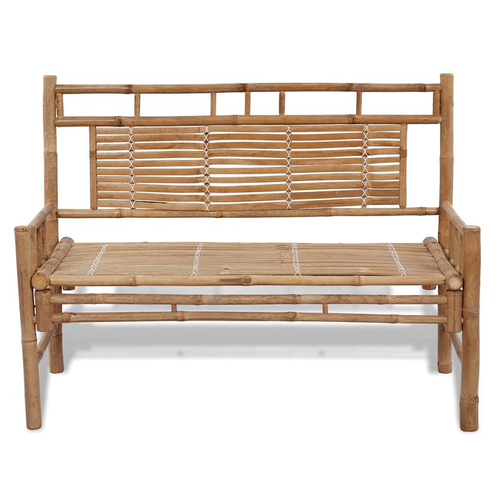 Garden Bench 120 cm Bamboo- Outdoor Benches - HomeShopIreland - Home Shop Ireland - Outdoor Benches - Garden Bench 120 cm Bamboo