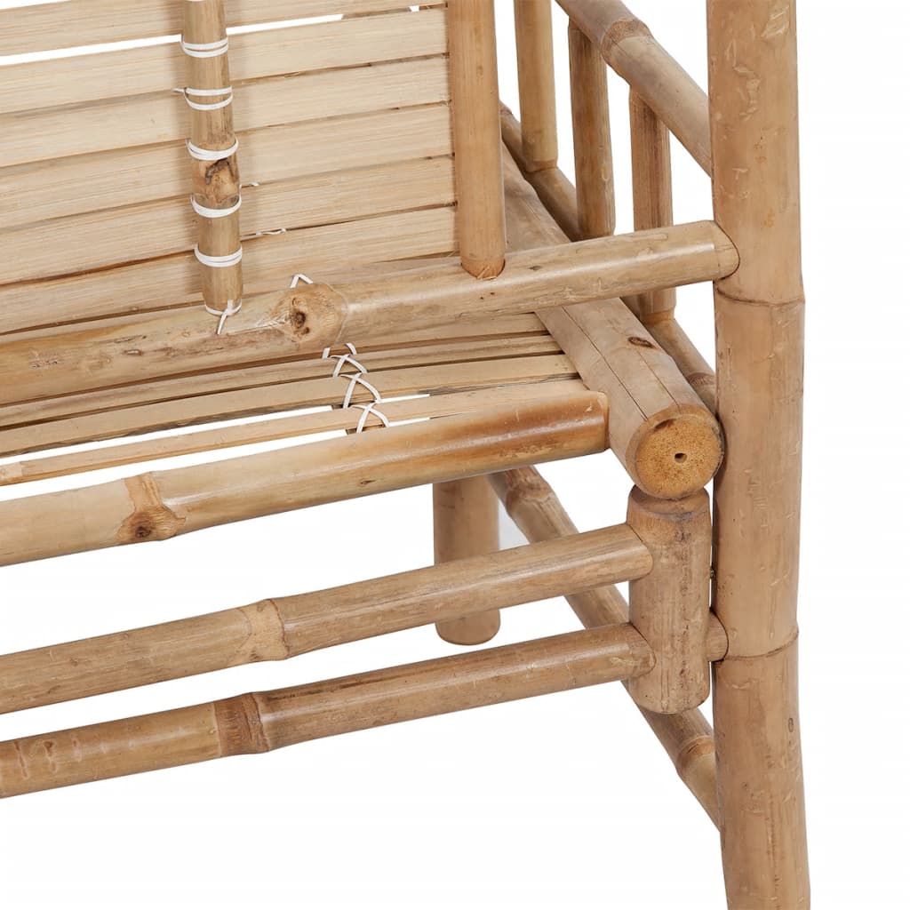 Garden Bench 120 cm Bamboo- Outdoor Benches - HomeShopIreland - Home Shop Ireland - Outdoor Benches - Garden Bench 120 cm Bamboo