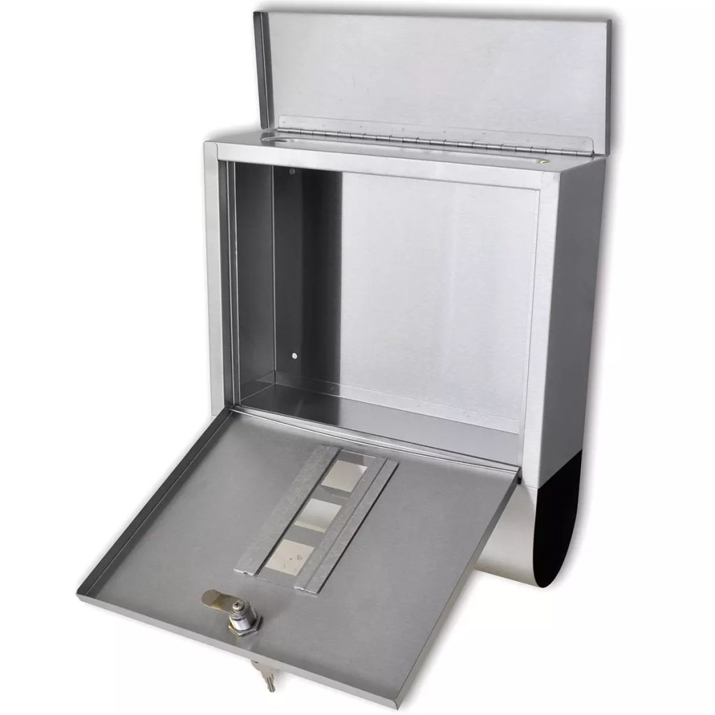 Stainless Steel Mailbox- Post Boxes - HomeShopIreland - Home Shop Ireland - Post Boxes - Stainless Steel Mailbox