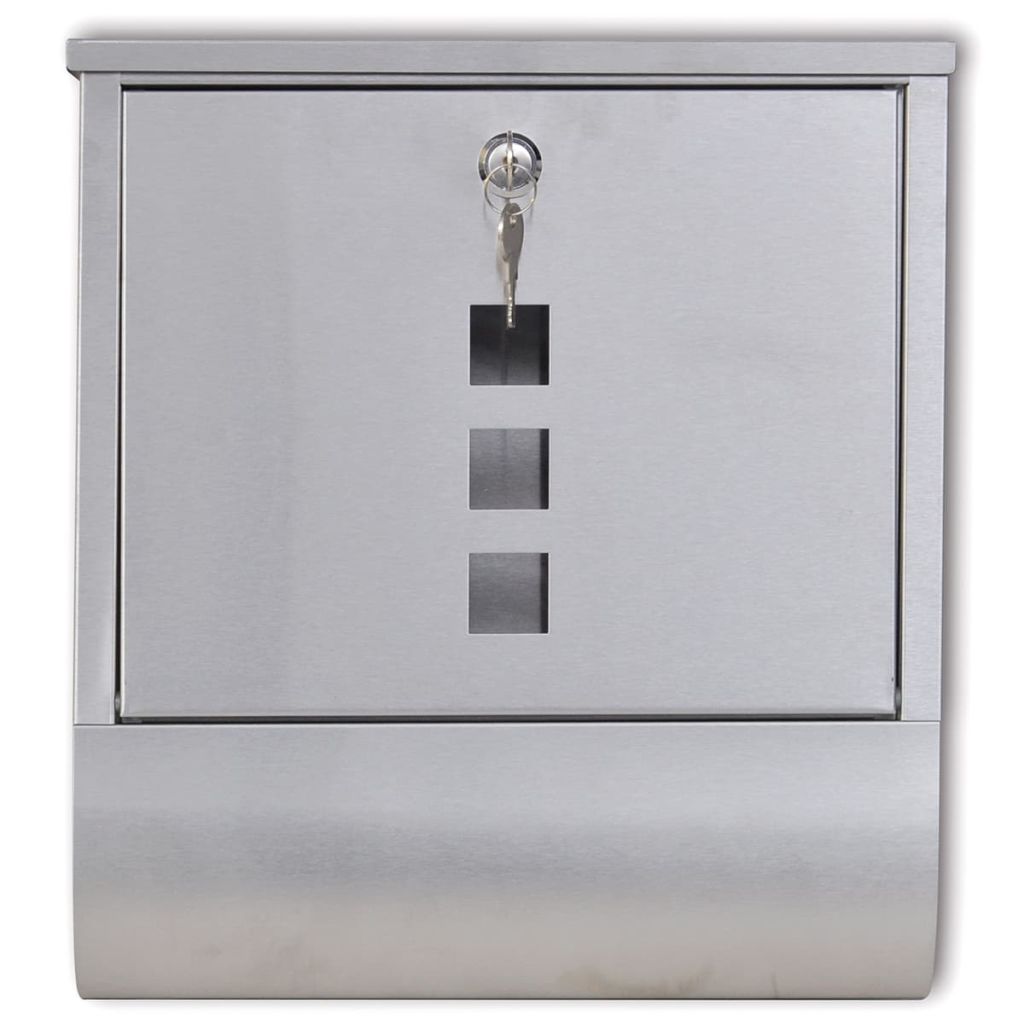 Stainless Steel Mailbox- Post Boxes - HomeShopIreland - Home Shop Ireland - Post Boxes - Stainless Steel Mailbox