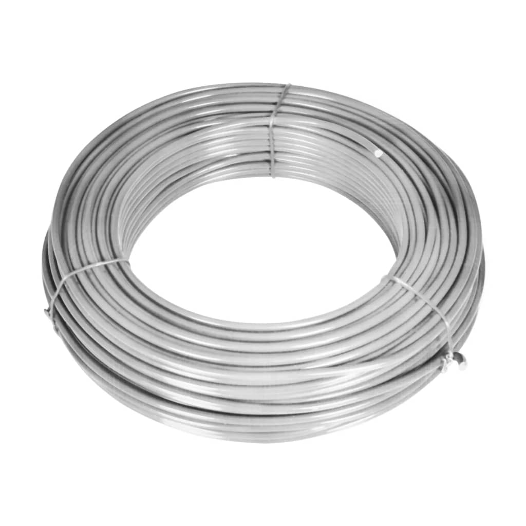 Chain Link Fence with Posts Galvanised Steel 15x1.25 m Silver- Fence Panels - HomeShopIreland - Home Shop Ireland - Fence Panels - Chain Link Fence with Posts Galvanised Steel 15x1.25 m Silver