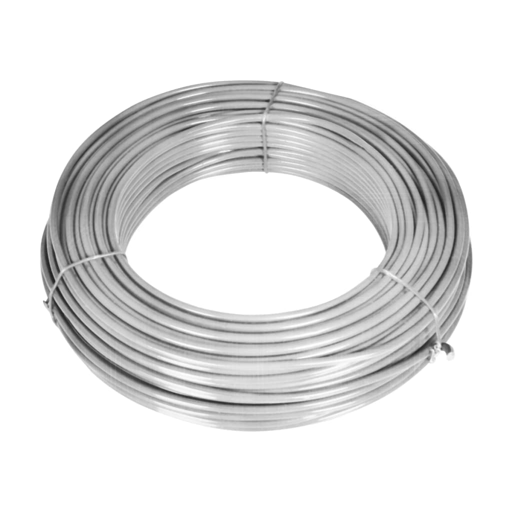 Chain Link Fence with Posts Galvanised Steel 25x0.8 m Silver- Fence Panels - HomeShopIreland - Home Shop Ireland - Fence Panels - Chain Link Fence with Posts Galvanised Steel 25x0.8 m Silver