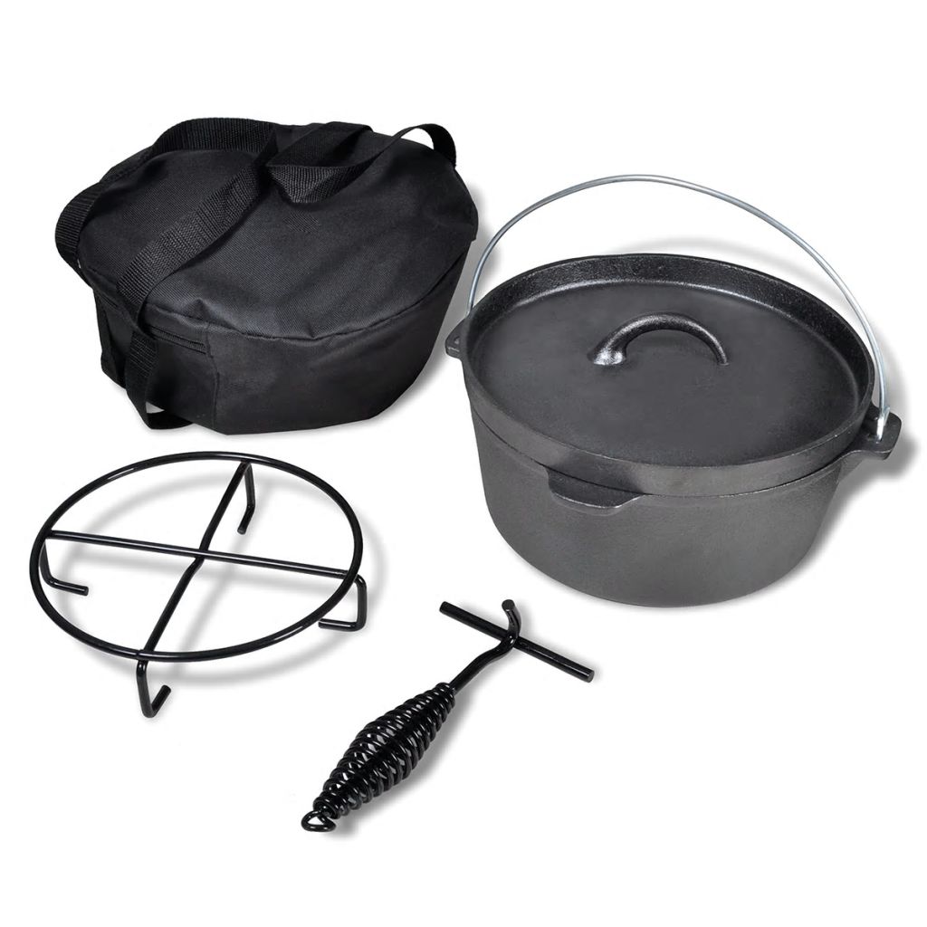 Dutch Oven 4.2 L including Accessories- Dutch Ovens - HomeShopIreland - Home Shop Ireland - Dutch Ovens - Dutch Oven 4.2 L including Accessories