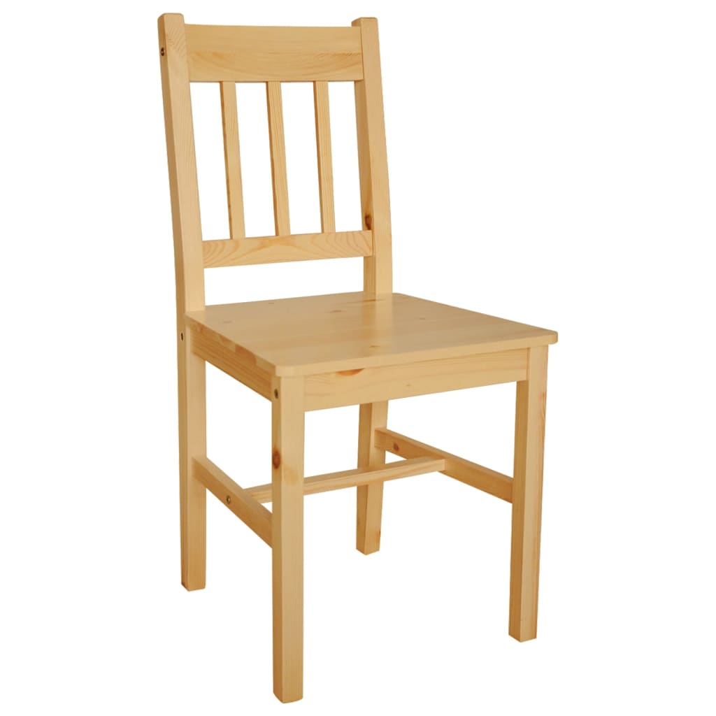 Dining Chairs 6 pcs Pinewood- Kitchen & Dining Room Chairs - HomeShopIreland - Home Shop Ireland - Kitchen & Dining Room Chairs - Dining Chairs 6 pcs Pinewood