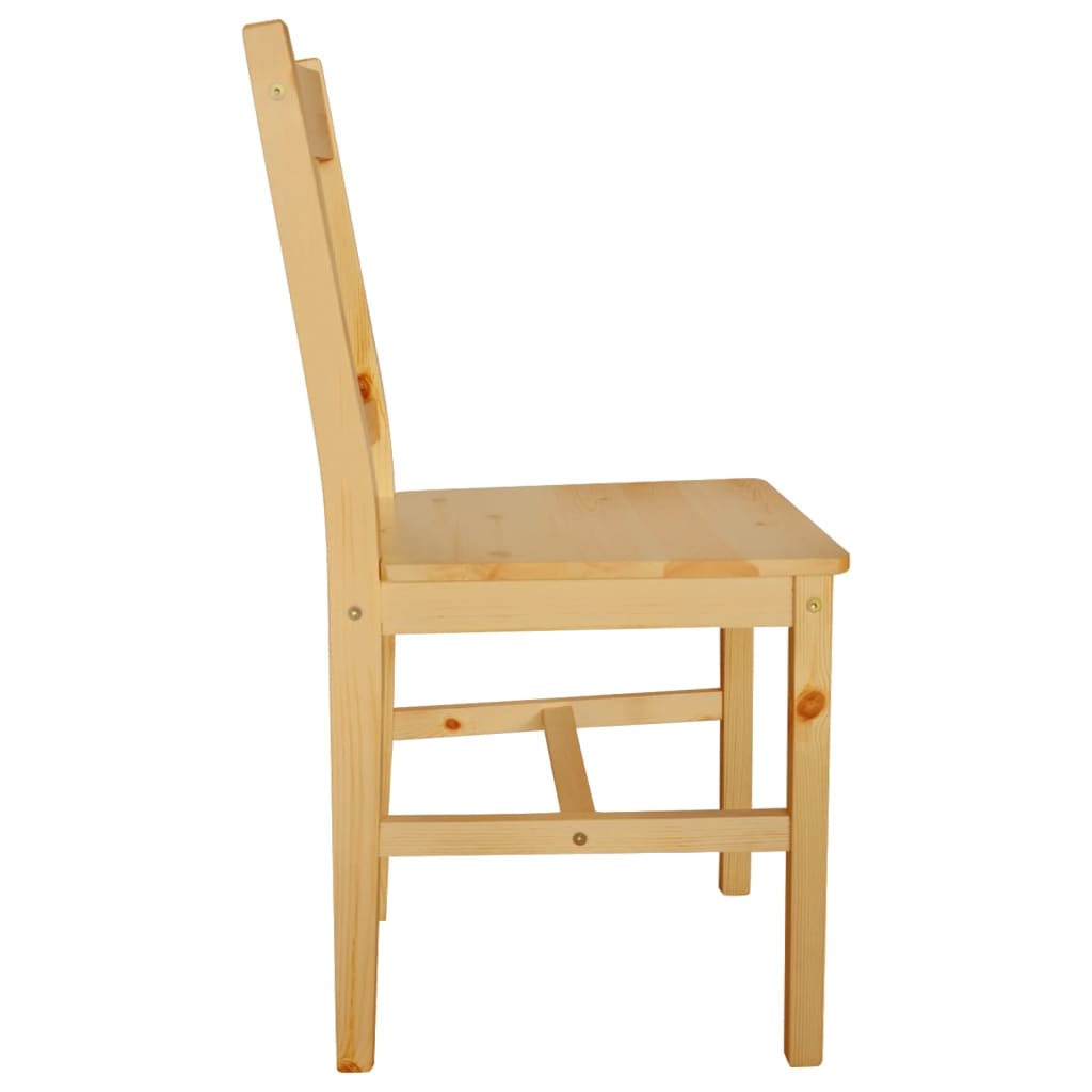 Dining Chairs 6 pcs Pinewood- Kitchen & Dining Room Chairs - HomeShopIreland - Home Shop Ireland - Kitchen & Dining Room Chairs - Dining Chairs 6 pcs Pinewood