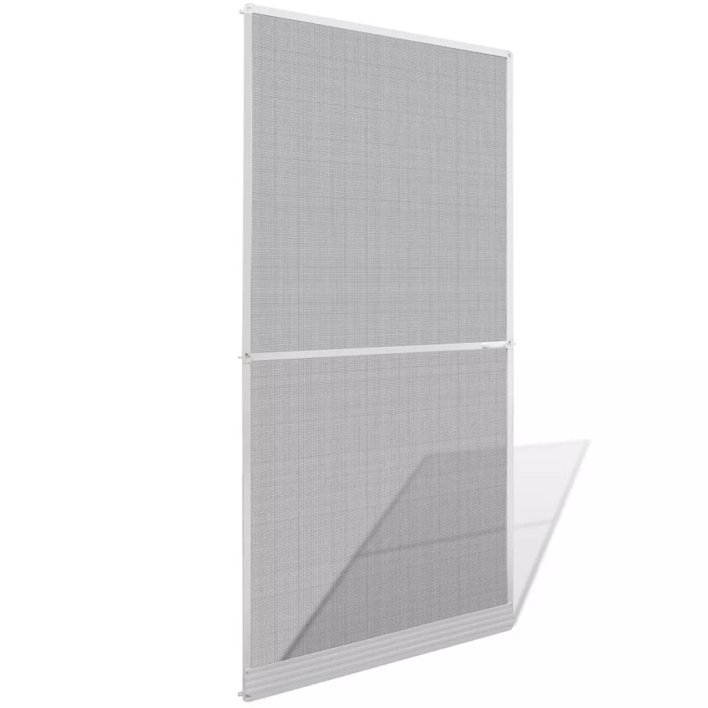 White Hinged Insect Screen for Doors 100 x 215 cm- Home Doors - HomeShopIreland - Home Shop Ireland - Home Doors - White Hinged Insect Screen for Doors 100 x 215 cm
