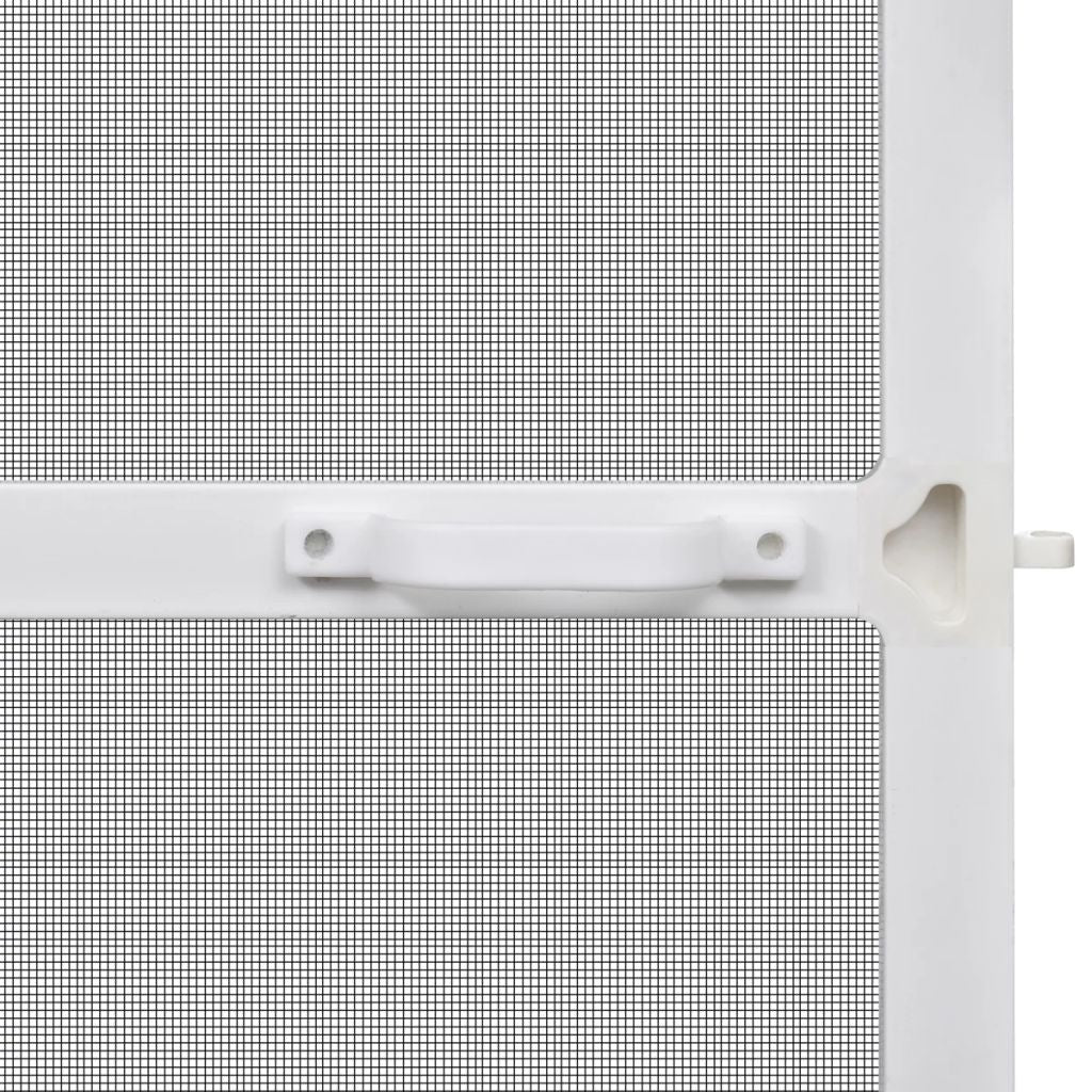 White Hinged Insect Screen for Doors 100 x 215 cm- Home Doors - HomeShopIreland - Home Shop Ireland - Home Doors - White Hinged Insect Screen for Doors 100 x 215 cm