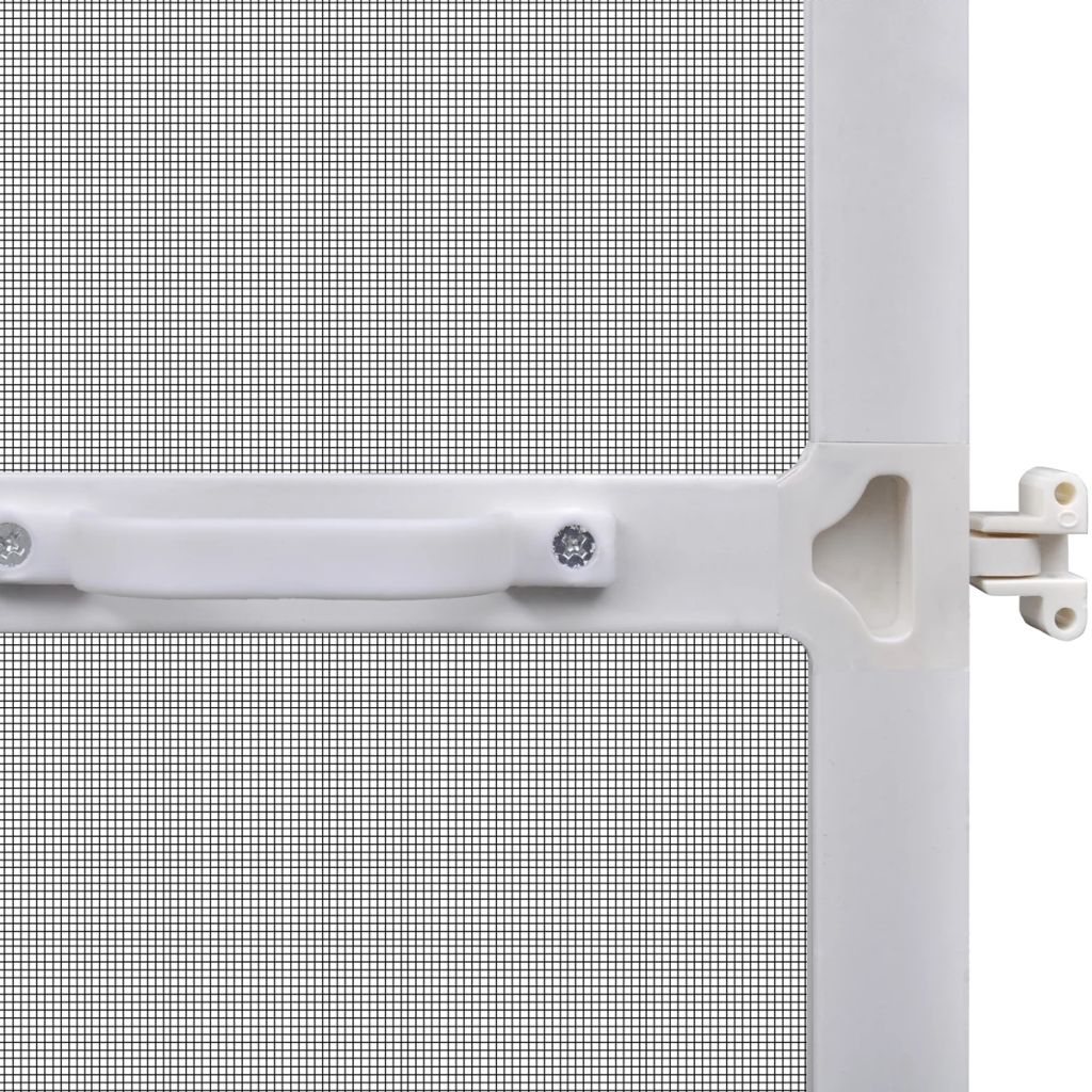 White Hinged Insect Screen for Doors 100 x 215 cm- Home Doors - HomeShopIreland - Home Shop Ireland - Home Doors - White Hinged Insect Screen for Doors 100 x 215 cm