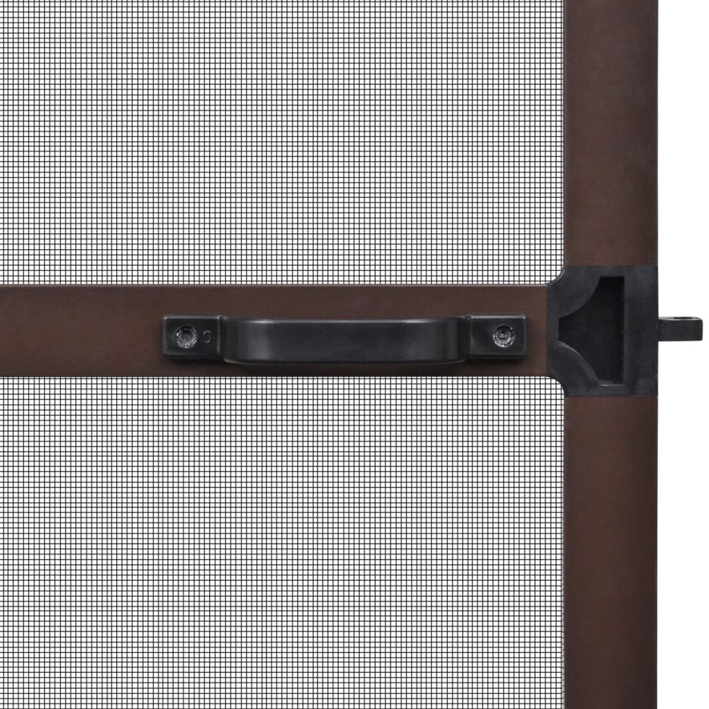 Brown Hinged Insect Screen for Doors 100 x 215 cm- Home Doors - HomeShopIreland - Home Shop Ireland - Home Doors - Brown Hinged Insect Screen for Doors 100 x 215 cm