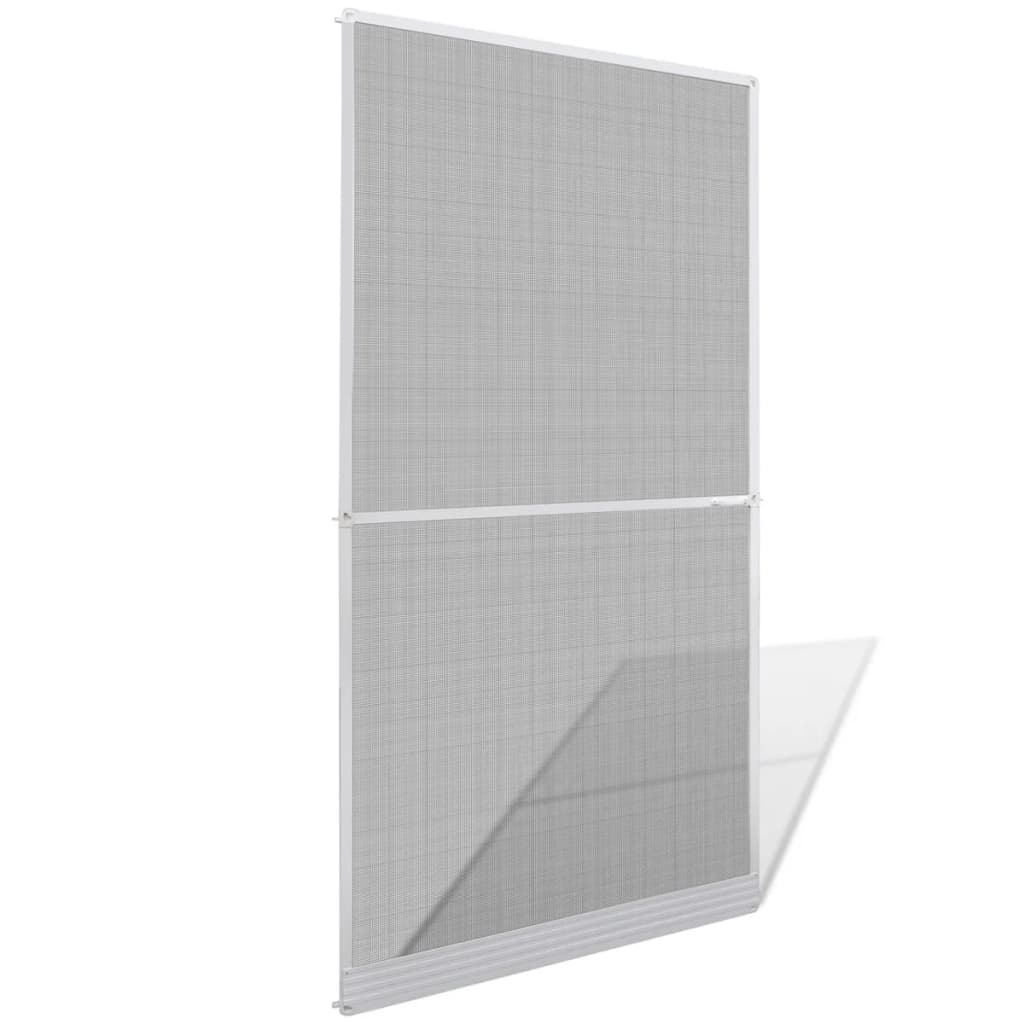 White Hinged Insect Screen for Doors 120 x 240 cm- Home Doors - HomeShopIreland - Home Shop Ireland - Home Doors - White Hinged Insect Screen for Doors 120 x 240 cm