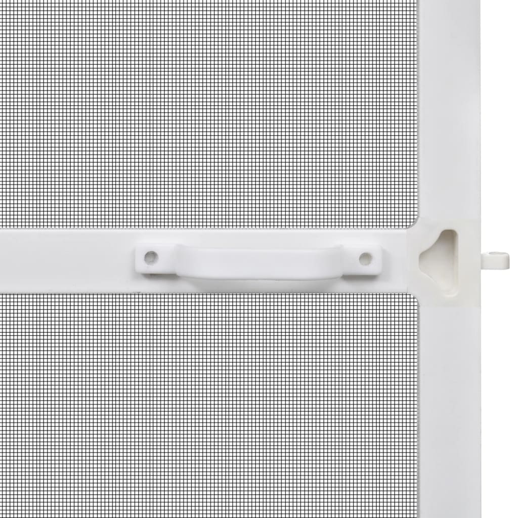 White Hinged Insect Screen for Doors 120 x 240 cm- Home Doors - HomeShopIreland - Home Shop Ireland - Home Doors - White Hinged Insect Screen for Doors 120 x 240 cm