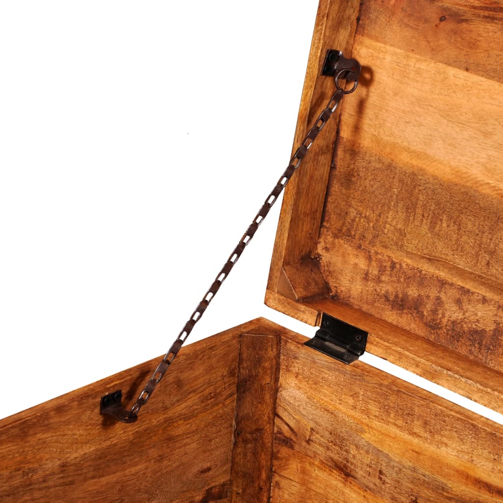 Storage Chest Cubic Rough Mango Wood- Storage Chests - HomeShopIreland - Home Shop Ireland - Storage Chests - Storage Chest Cubic Rough Mango Wood